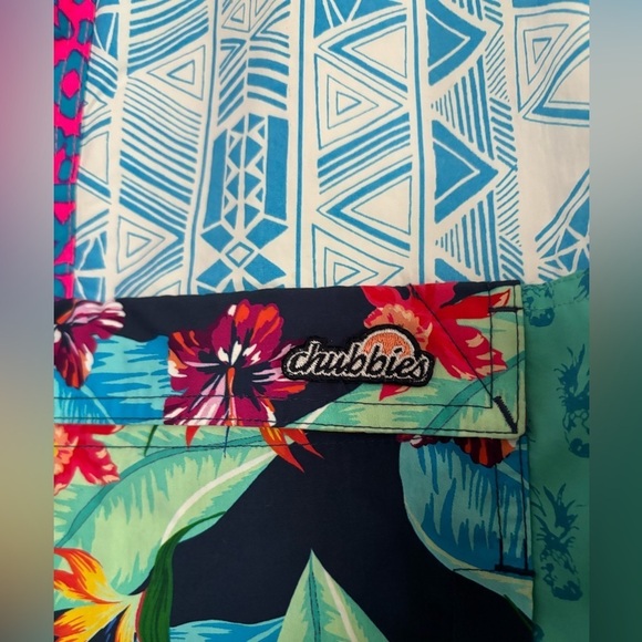 Chubbies | Men's The Party in the Front Reversible Jacket Sz L - Picture 5 of 10